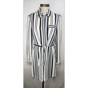 White House Black Market Women's Shirt Dress Size 4